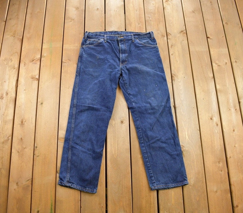 Vintage 1990s Dickies Denim Jeans Size 36x30