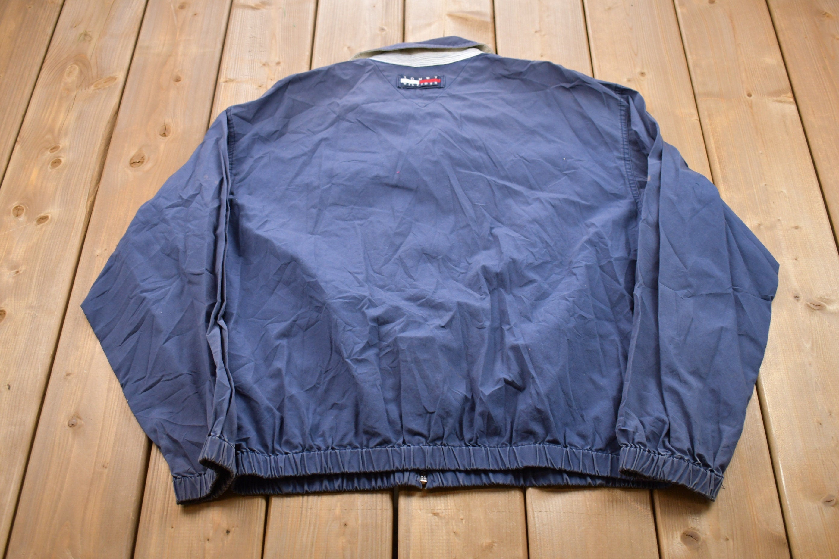 Vintage 1990s Tommy Hilfiger Canvas Golf Jacket