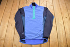 Vintage 1990s Nike ACG Quarter Zip Spandex Runner's Shirt