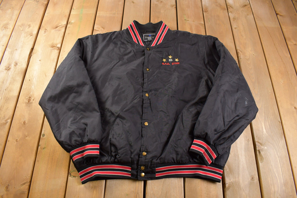 Vintage 1990s Barb Denny's Studio Of Dance Art Windbreaker Jacket