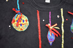 Vintage 1990s Christmas Theme Women's Knit Sweater