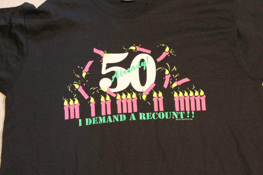 Vintage 1991 50th Birthday T-Shirt