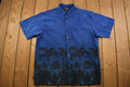 Vintage 1990s Extreme Gear Palm Trees Button Up Shirt