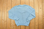 Vintage 1990s Grand Slam Knitted Blue Cardigan Sweater