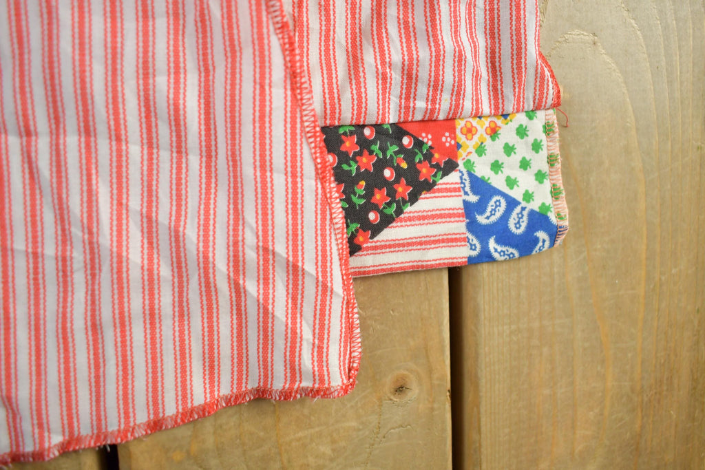 Vintage 1970s Striped Shirt Women's Medium