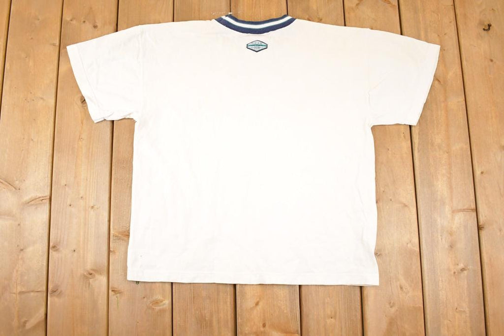 Vintage 1990s Michigan Beaches Souvenir Travel T-Shirt Men's L