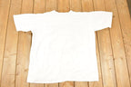 Vintage 1990's Santa And Reindeers North Pole Christmas Crewneck T Shirt Men's XL