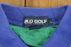 Vintage 1990s Ralph Lauren Polo Golf Button Up T-Shirt