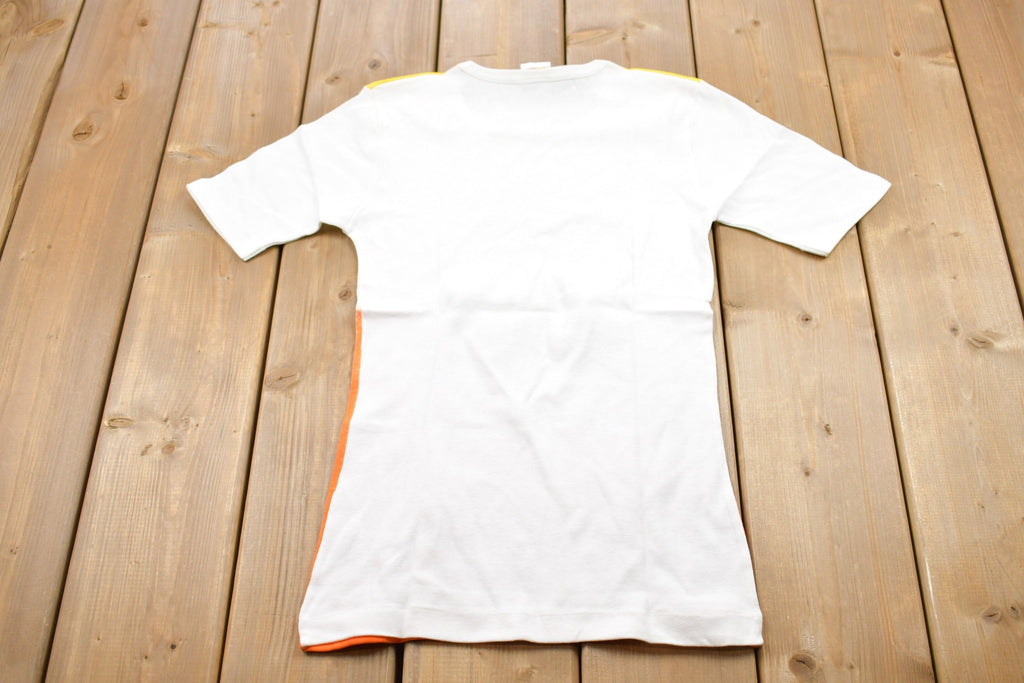 Vintage 1970s Contrast Faded Graphic T-Shirt