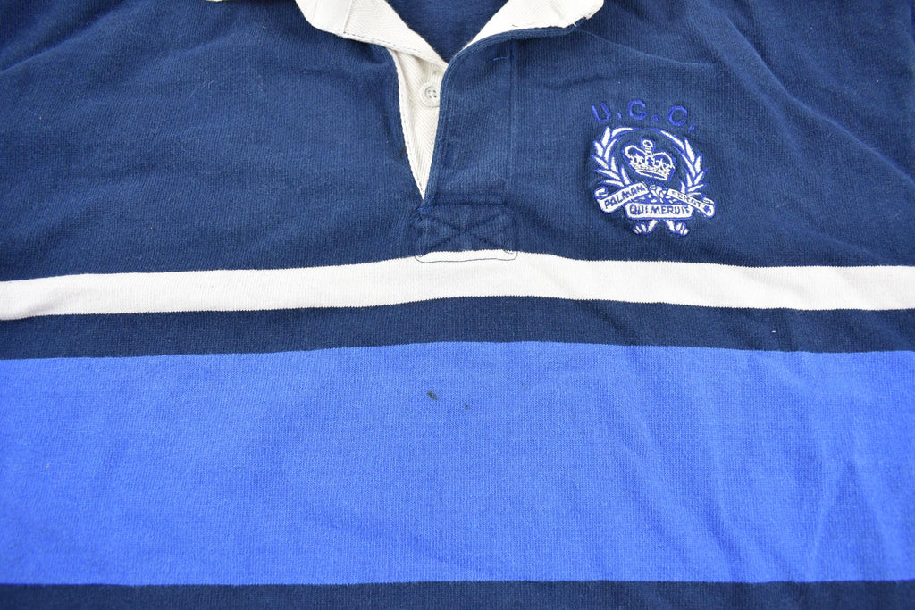 Vintage 1990s UGC Collegiate Rugby Sweater Made In Canada