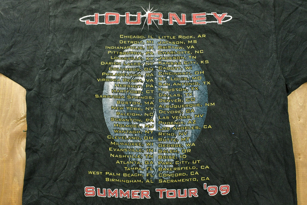 Vintage 1999 Journey Summer Tour Band T-shirt