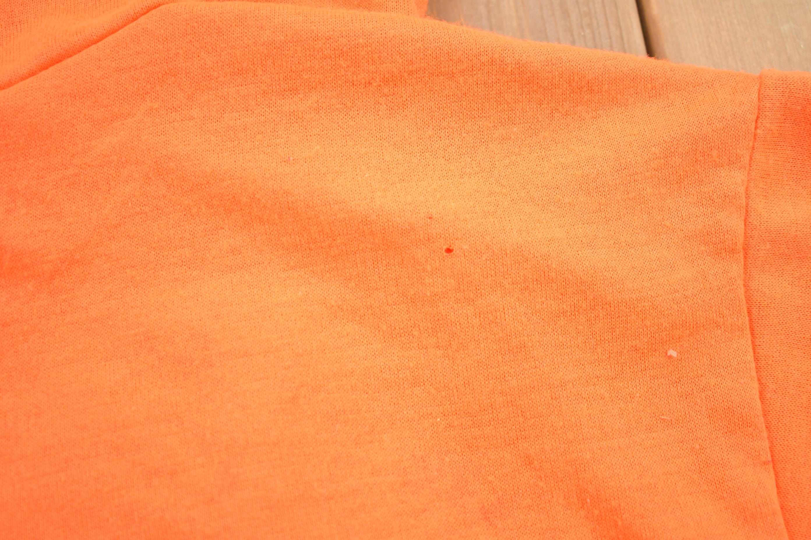 Vintage 1990s Muleskins Thermal Blank Zip Up Hoodie