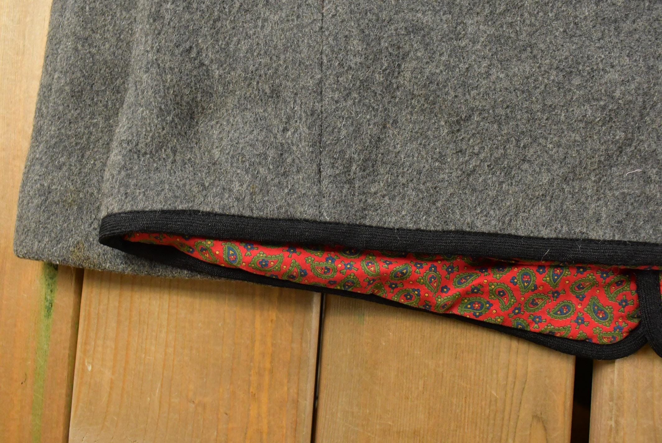 Vintage 1990s Lodenfrey Bavarian Wool Jacket Women's Large / Button Up / Abstract Pattern