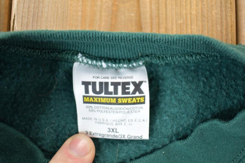 Vintage 1990s Blank Green Crewneck Sweatshirt