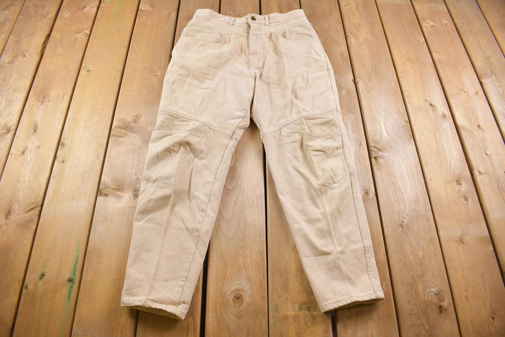 Vintage 1990's Gitano Beige Pants 30 x 26