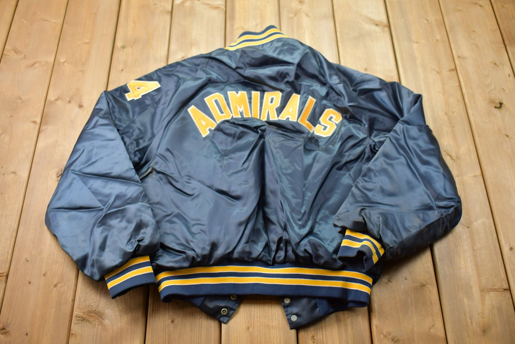 Vintage 1980s King Louie Satin Bomber Jacket Jacket