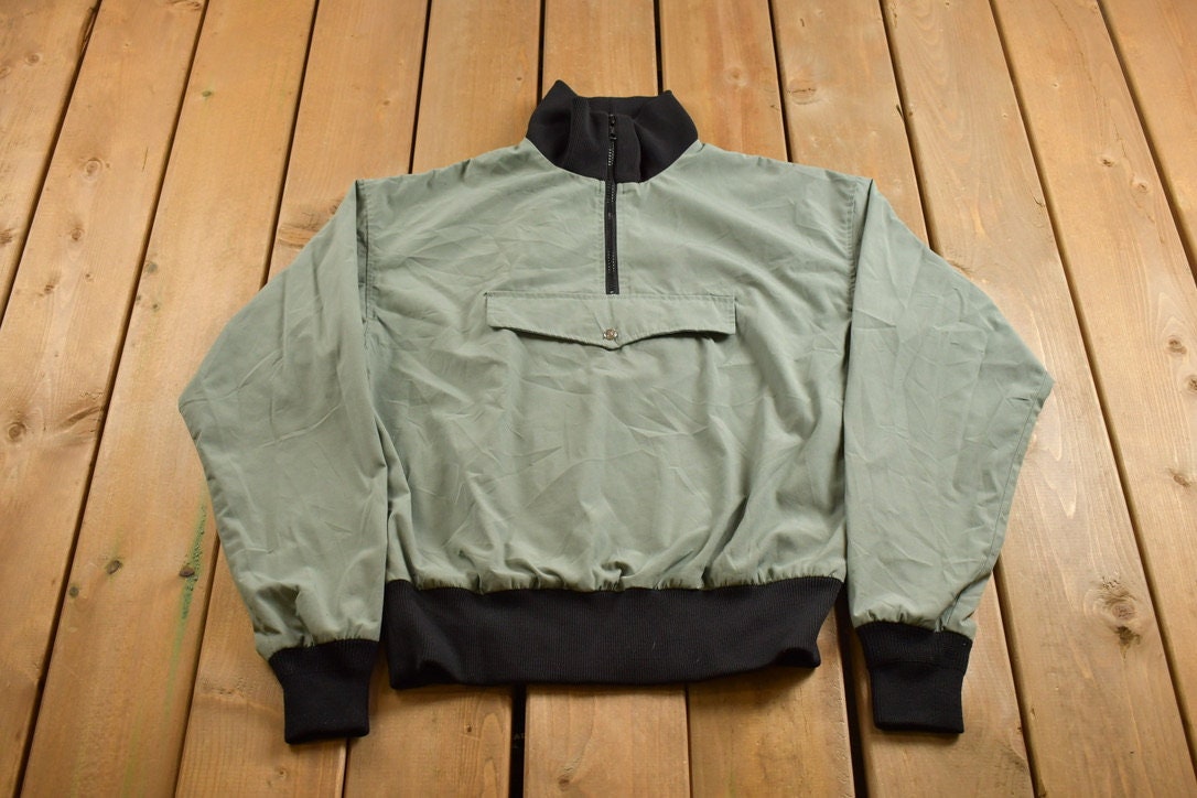 Vintage Early 1980s Roffe Skiwear Anorak Windbreaker Jacket