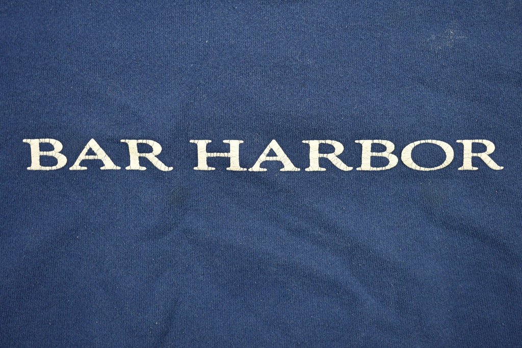Vintage 1990s Bar Harbor Champion Blue Tagg Sweatshirt