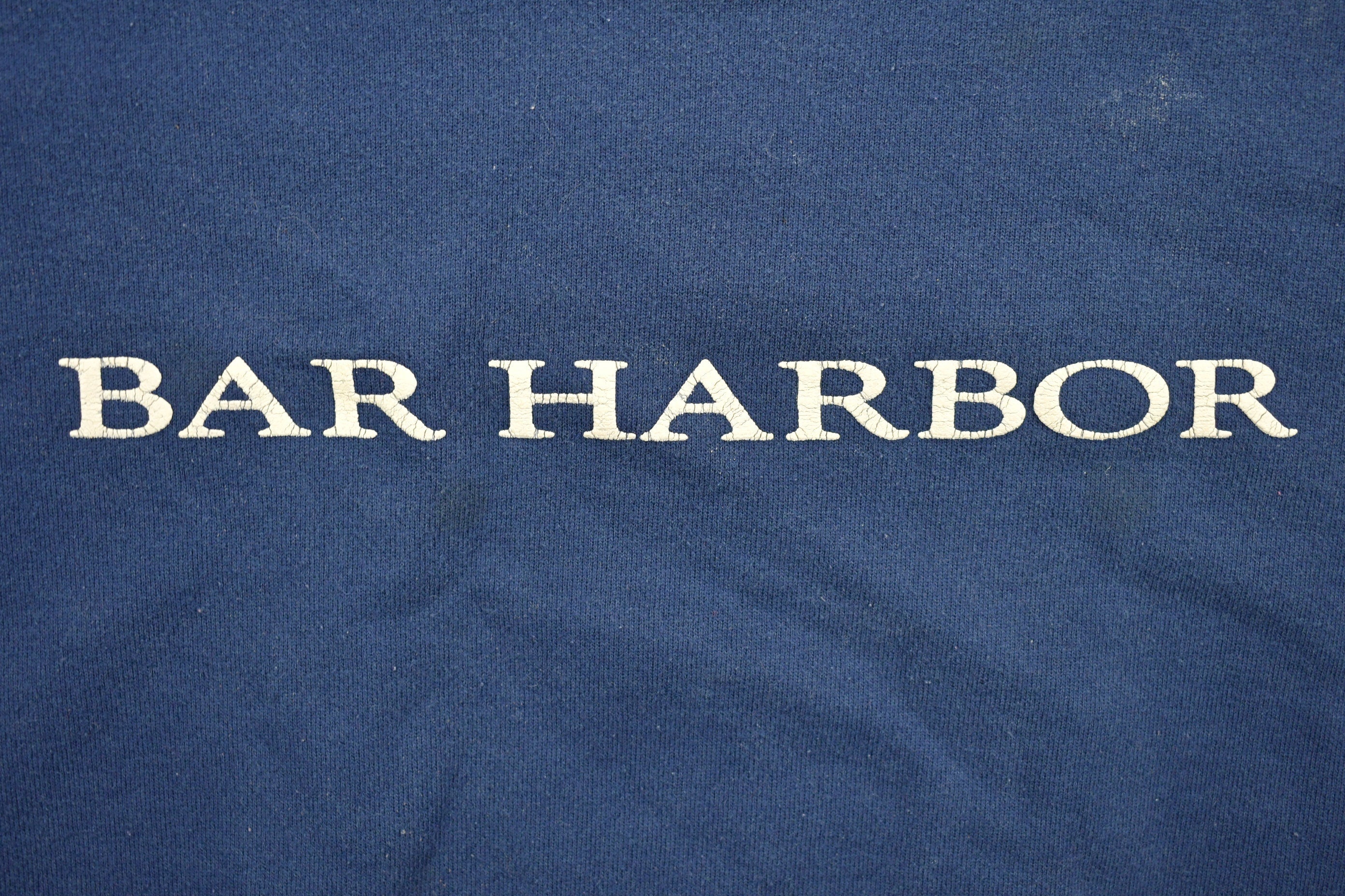 Vintage 1990s Bar Harbor Champion Blue Tagg Sweatshirt