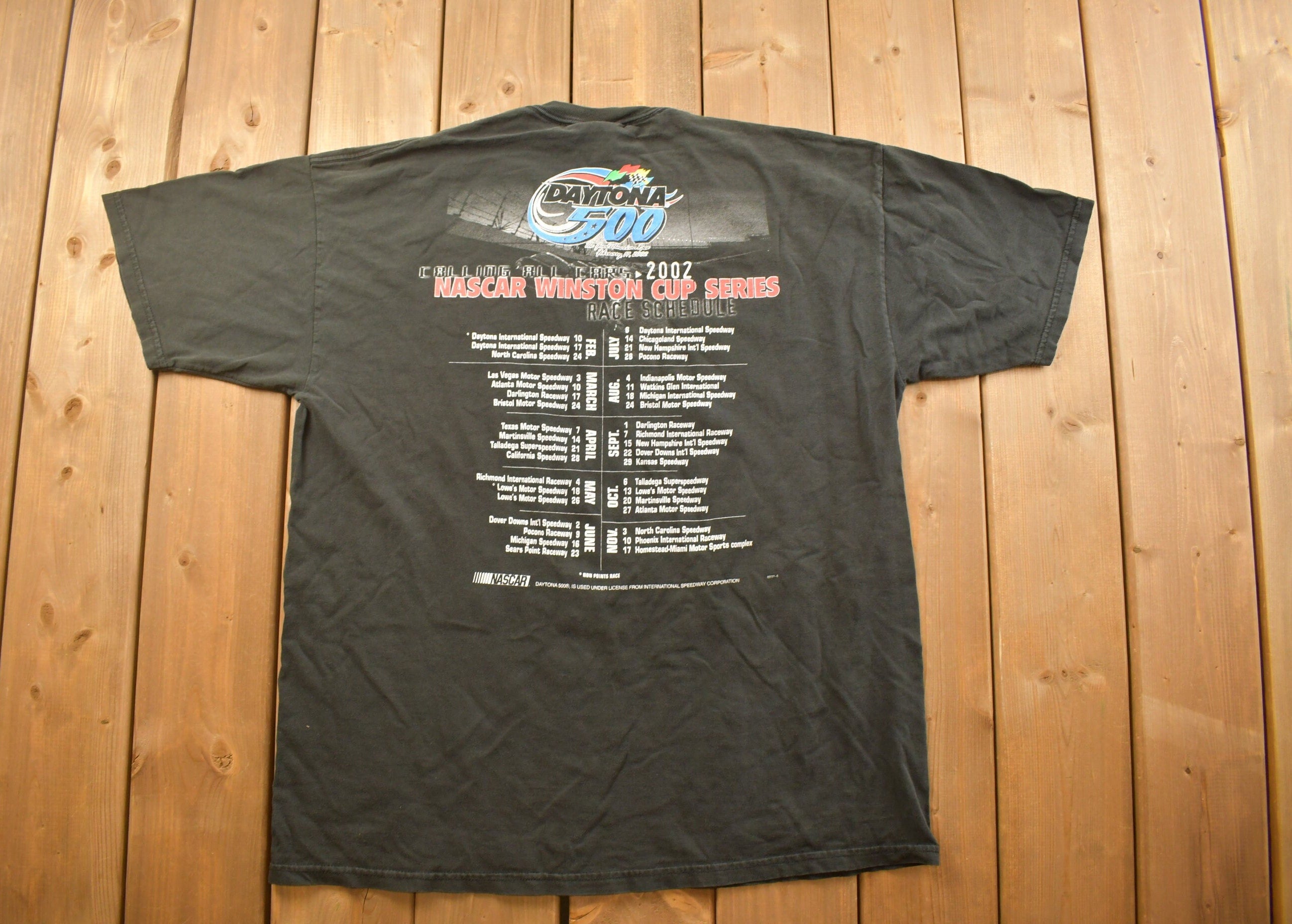 Vintage 2002 Winston Cup Series NASCAR Racing T-Shirt