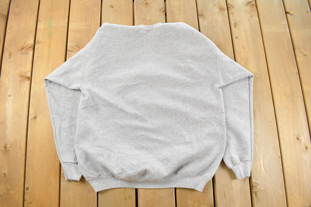 Vintage 1990s Bradley University Grandparent Crewneck Sweatshirt Men's Large
