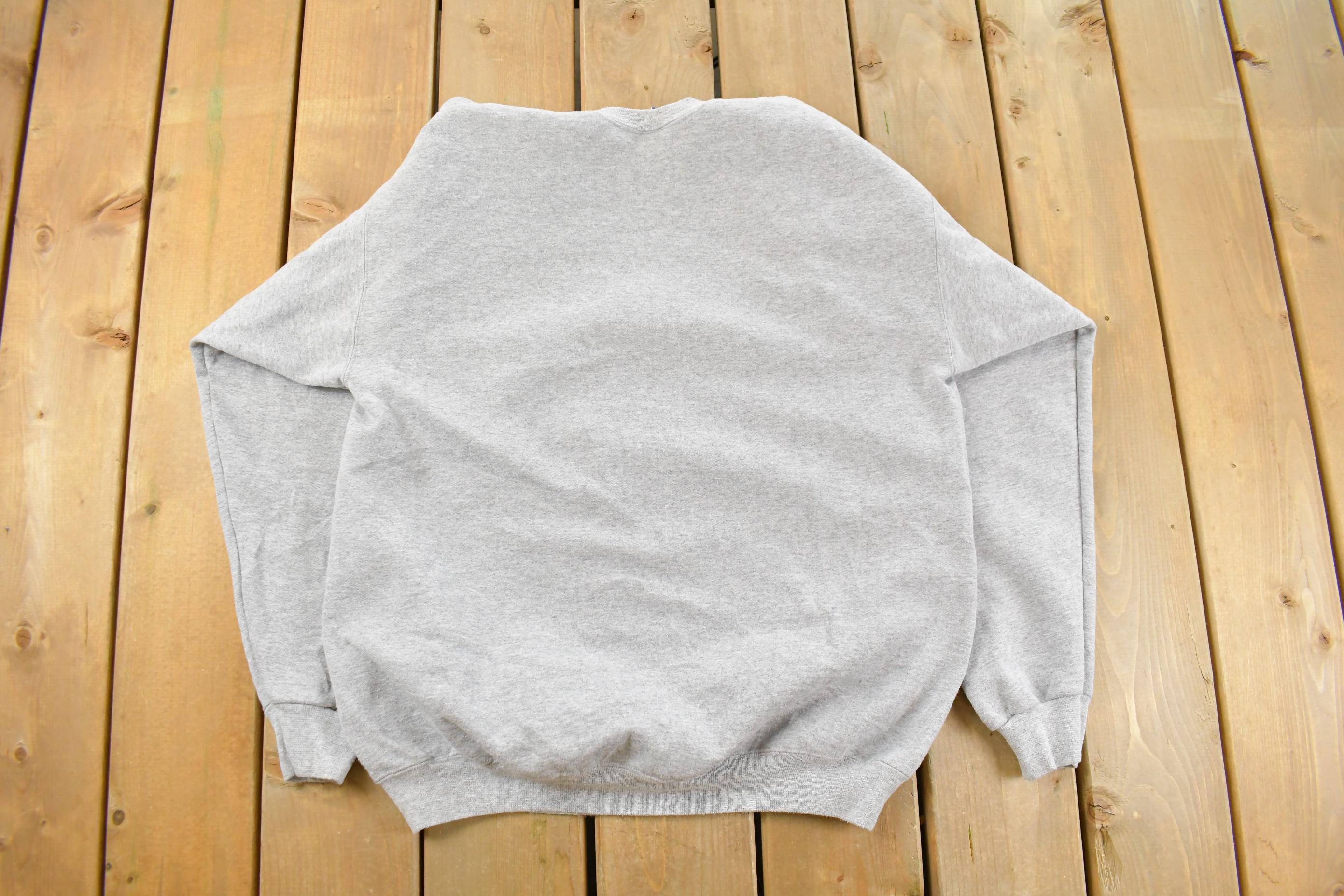 Vintage 1990s Bradley University Grandparent Crewneck Sweatshirt Men's Large