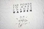 Vintage 1990s The Power To Make Change Happen Graphic T Shirt  Vintage T Shirt  MICA Continuous Learning  Graphic Tee  Single Stitch