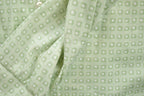 Vintage 1960s KORET Of California Square Pattern Button Up Long Sleeve Shirt