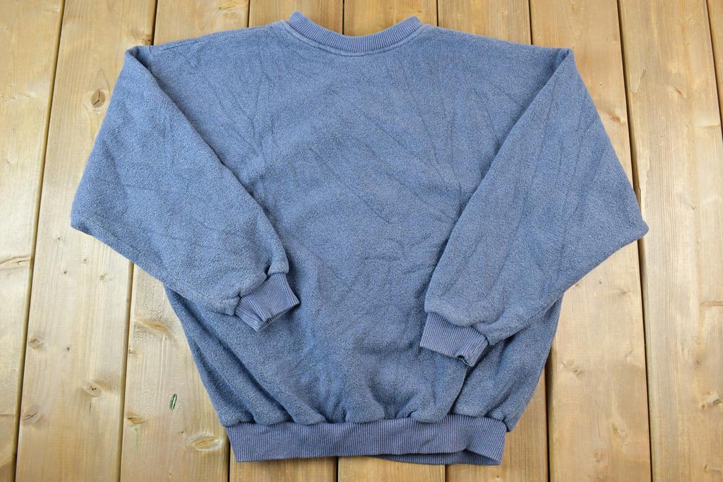 Vintage 1990s Ely Minnesota Wolfpack Art Unlimited Crewneck Sweatshirt