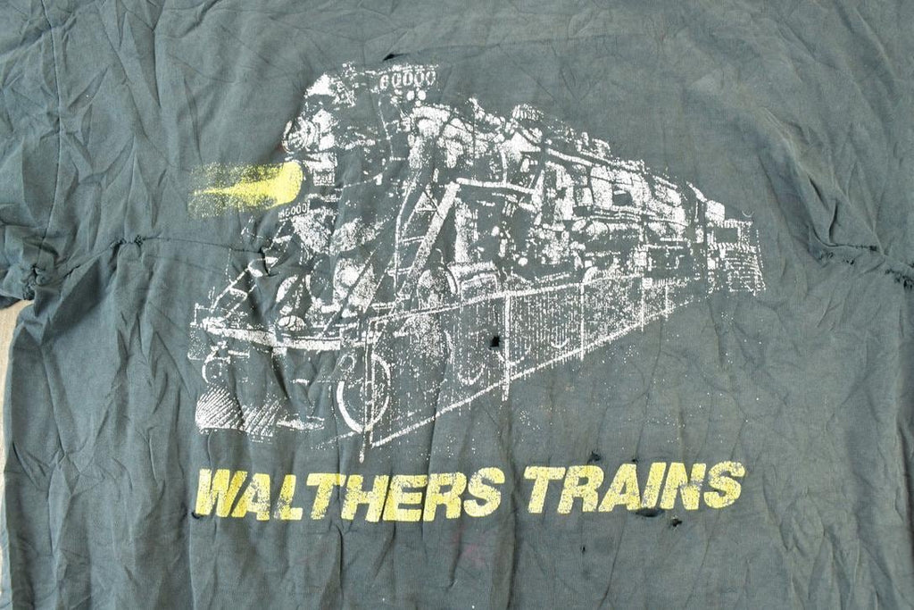 Vintage 1980s Walthers Trains Single Stitch T-Shirt