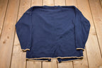 Vintage 1990s The Villager Leaves Graphic Knitted Sweater