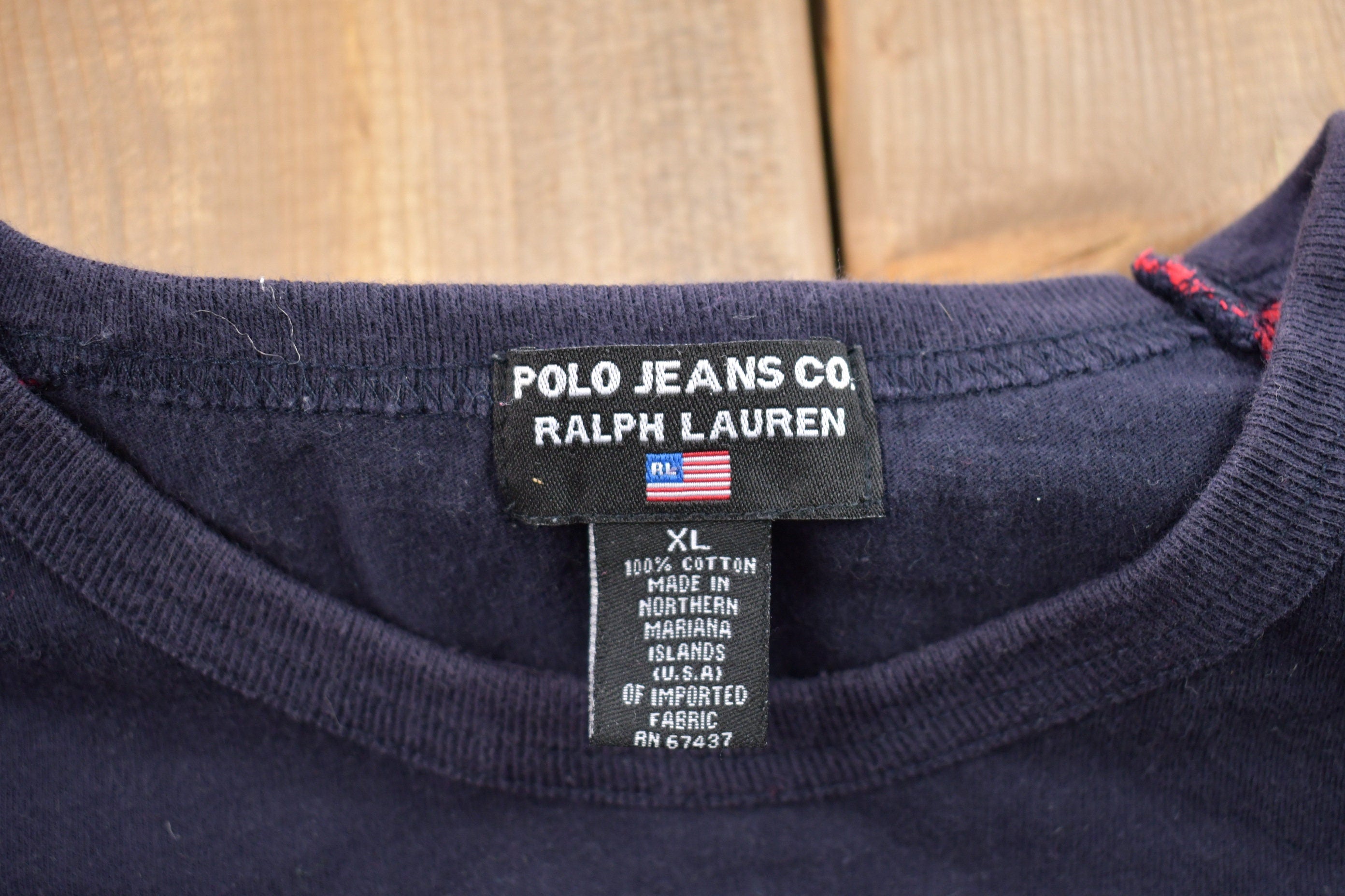 Vintage 1990s Polo Jeans Co Ralph Lauren T-Shirt