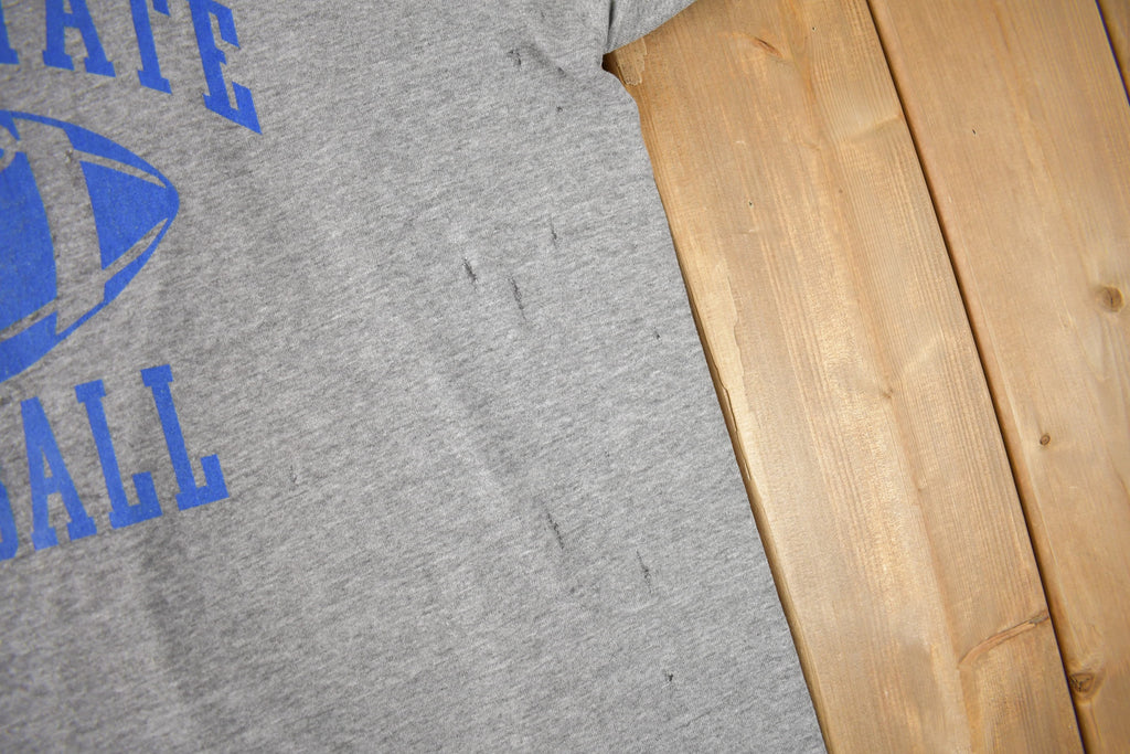 Vintage 1990s Alfred State Football Russell Athletics Single Stitch Graphic T Shirt Made In USA