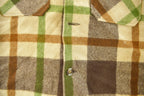 Vintage 1980s Woolrich Button Up Plaid Flannel Shirt Men's XL
