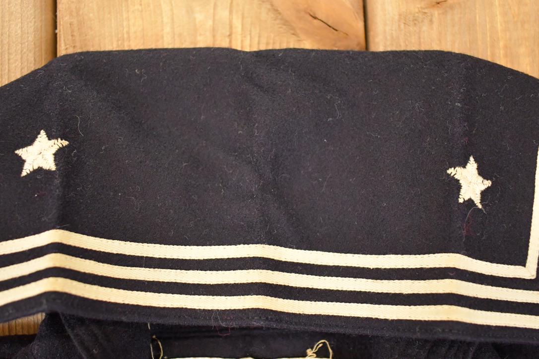 Vintage 1940s Navy Sweatshirt Mens S