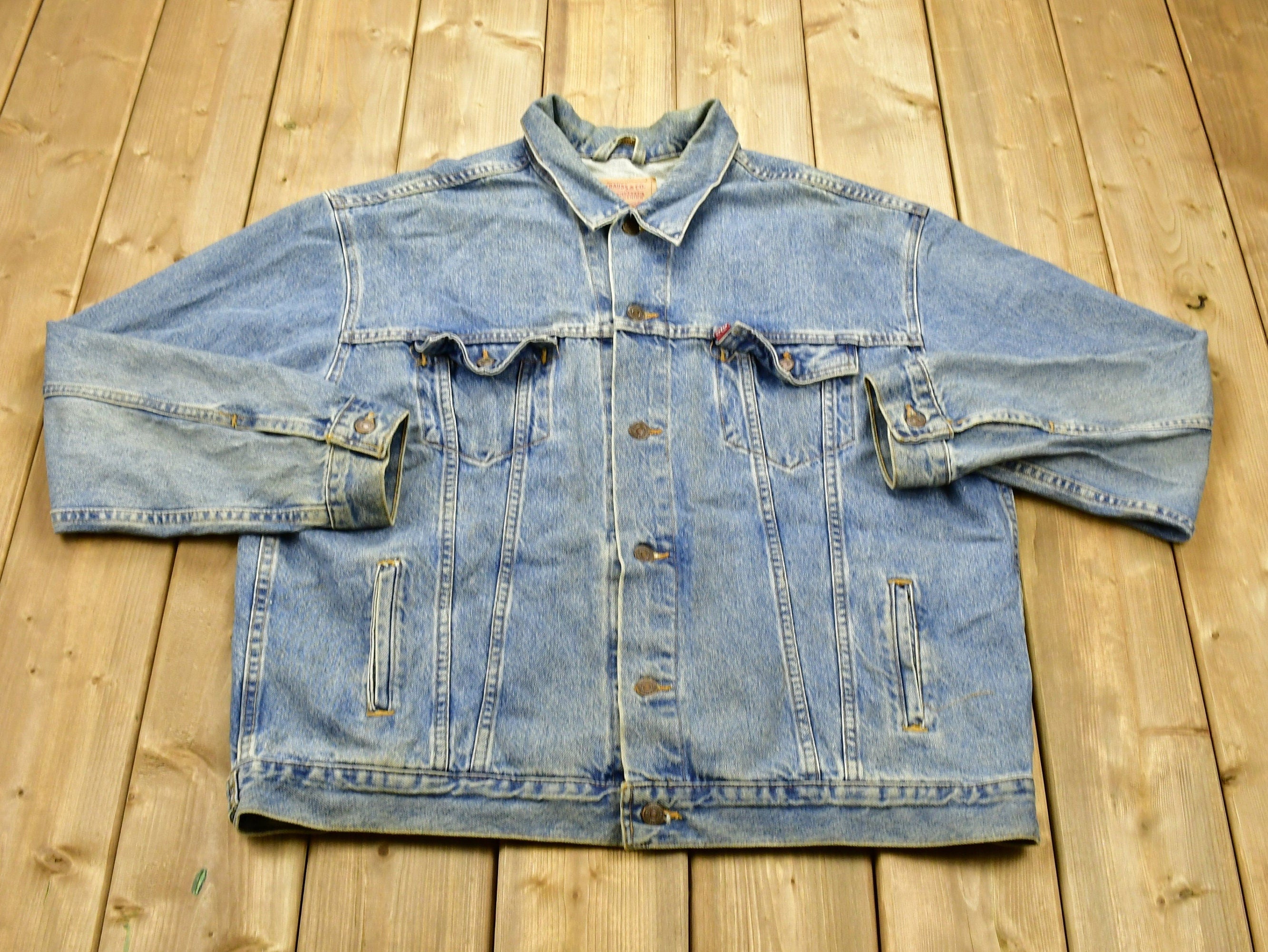 Vintage 1990s Levi's Red Tab Denim Jean Jacket