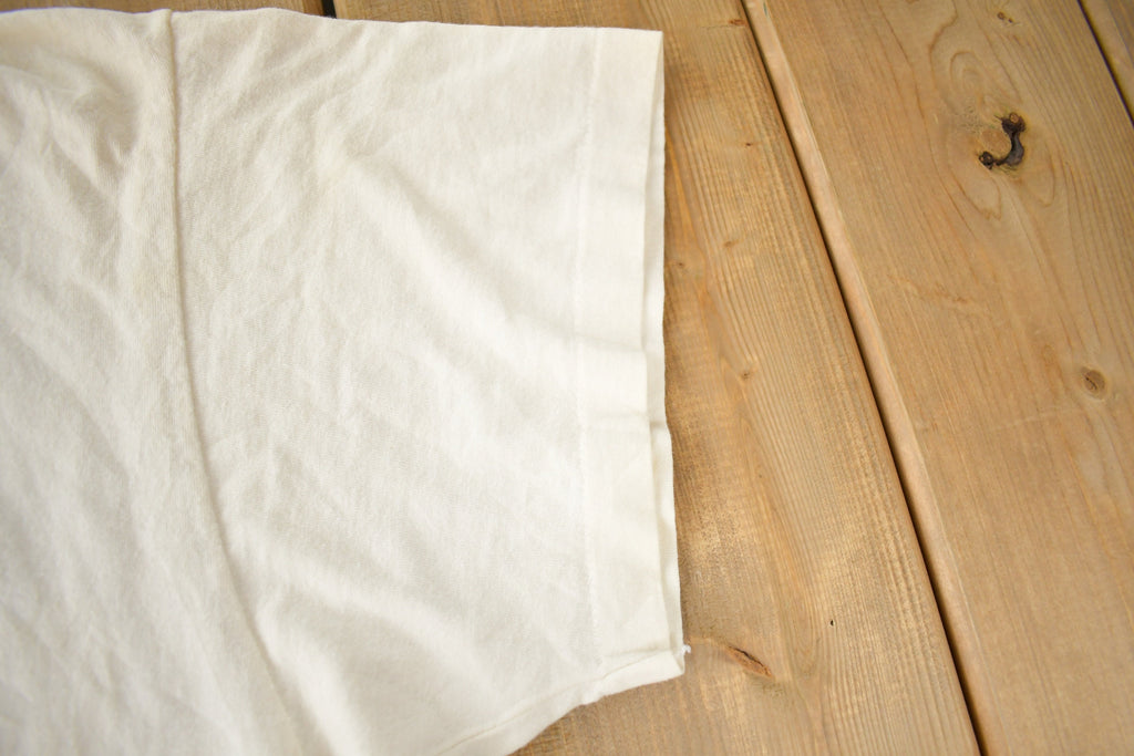 Vintage 1990s Bikini Body Graphic Single Stitch Graphic T Shirt Made In USA