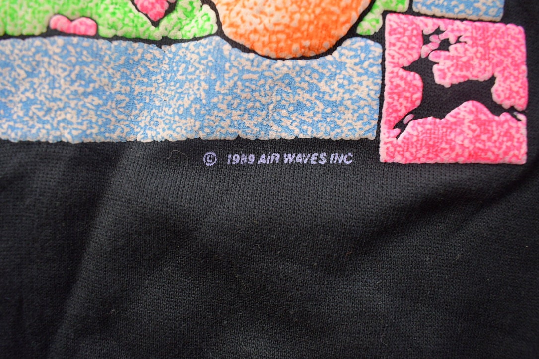 Vintage 1989 Cute Teddybear Crewneck Sweatshirt