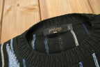 Vintage 1990s Protégé 3D Cable Knit Crewneck Sweater