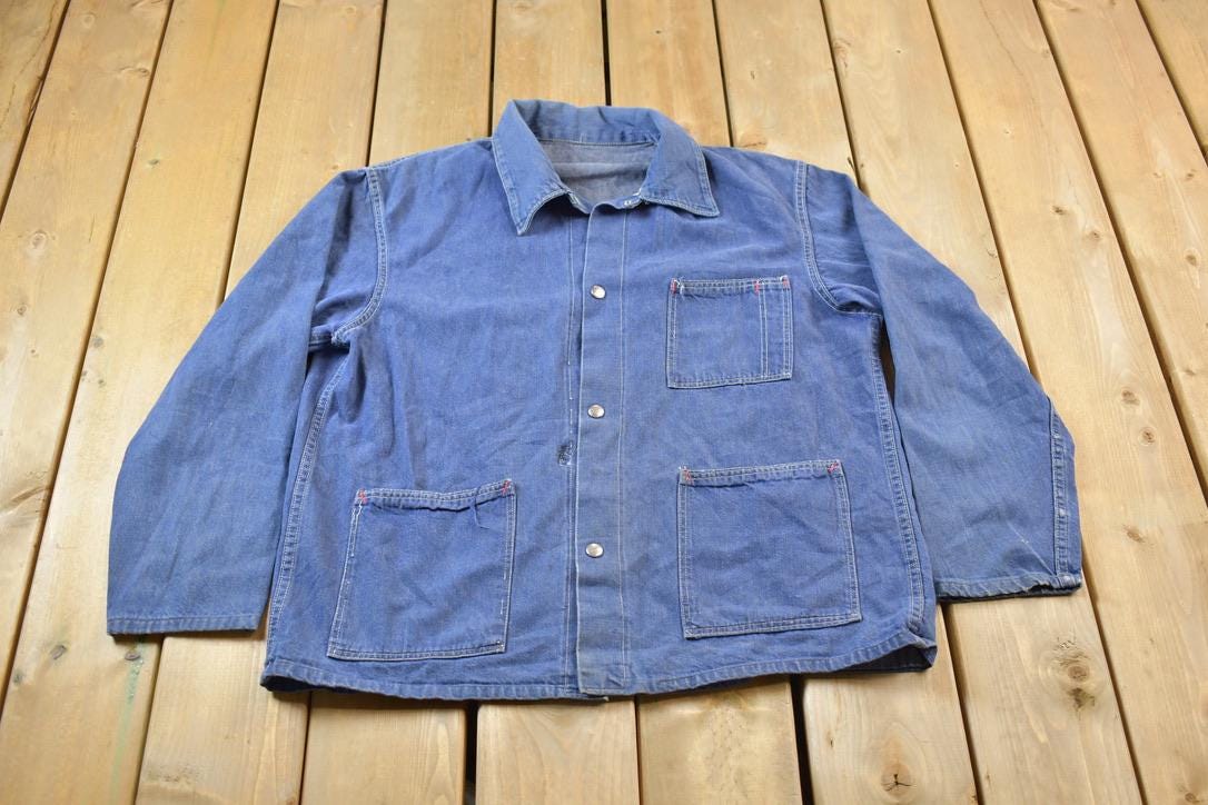 Vintage 1990s Jean Chore Coat