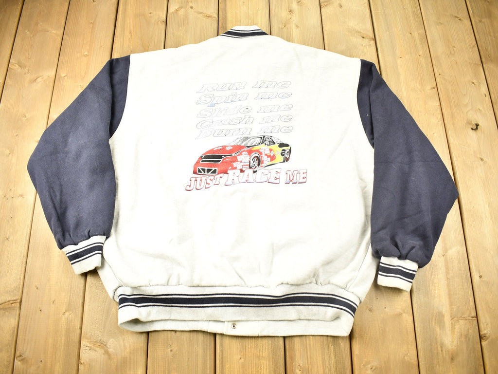 Vintage 1990s Winston Motor Speedway Varsity Sweatshirt