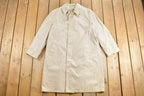 Vintage 1980s Full Length Trench Coat Jacket