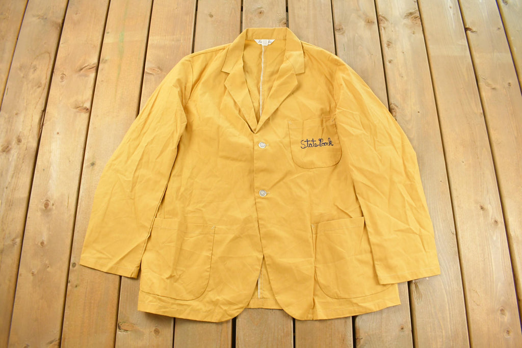 Vintage 1960s State Park Blazer Shirt Jacket Men's Large