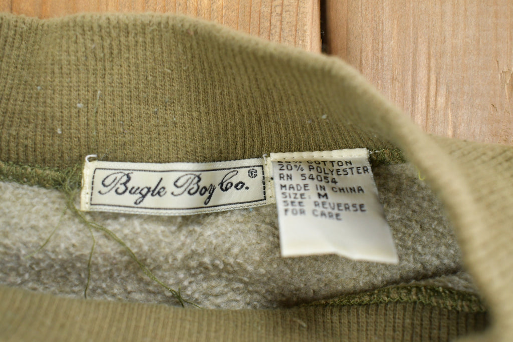 Vintage 1990s Bugle Boy Crewneck Sweatshirt