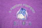 Vintage 1990s Disney Eeyore Crewneck  Vintage Sweatshirt  American Sportswear  Vintage Cartoons  Embroidered Logo  90s Disney