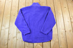 Vintage 1990s Minnesota Vikings Fleece NFL Sweater / Outdoorsman / 90s Sweater / Streetwear / Hiking / Fleece Zip up