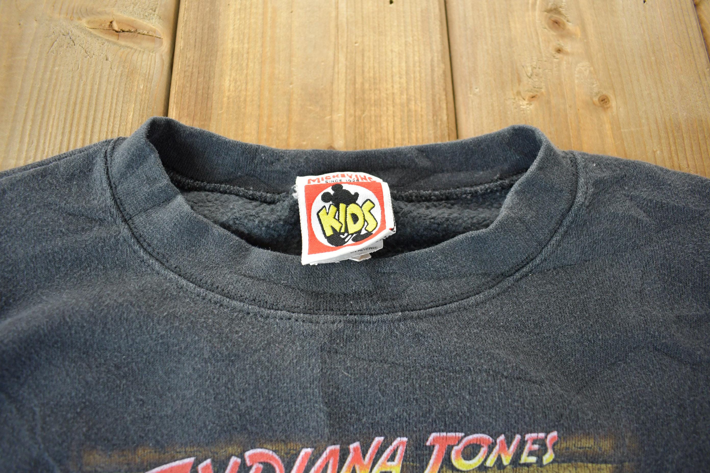 Vintage 1997 Indiana Jones Graphic Crewneck Sweatshirt
