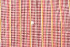 Vintage 1970s Gingham Plaid Short Sleeve Button Up Shirt Women's L /