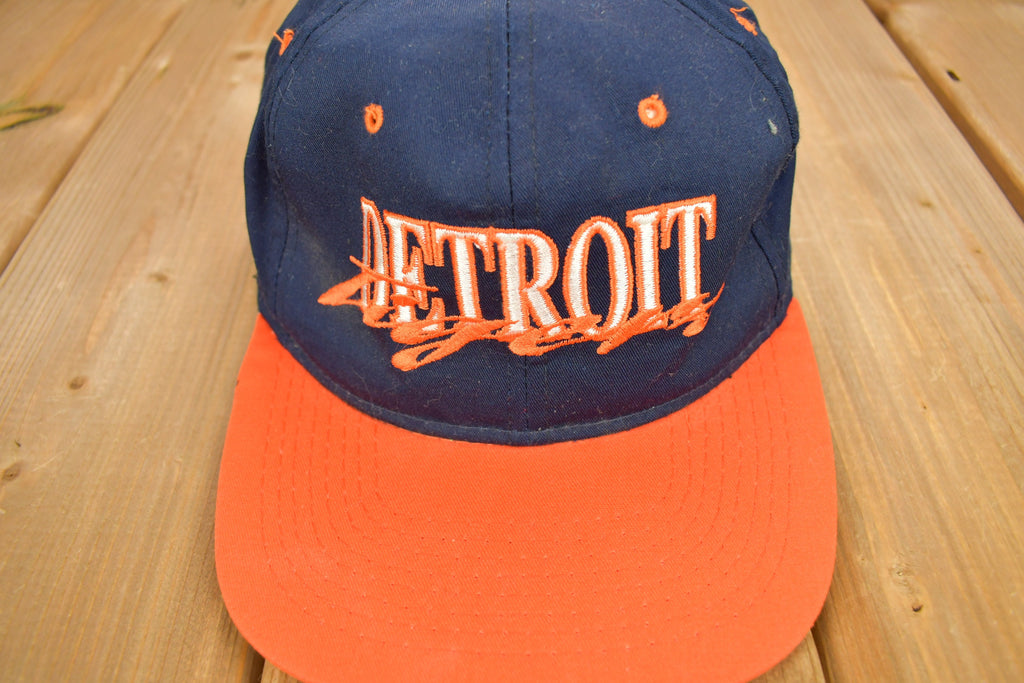 Vintage 1990s Detroit Tigers MLB Snap Back Hat