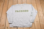 Vintage 1990s Green Pay Packers NFL Long Sleeve